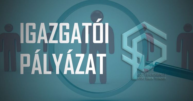 Igazgatói pályázat