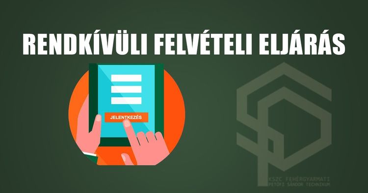 Renkívüli felvételi eljárás